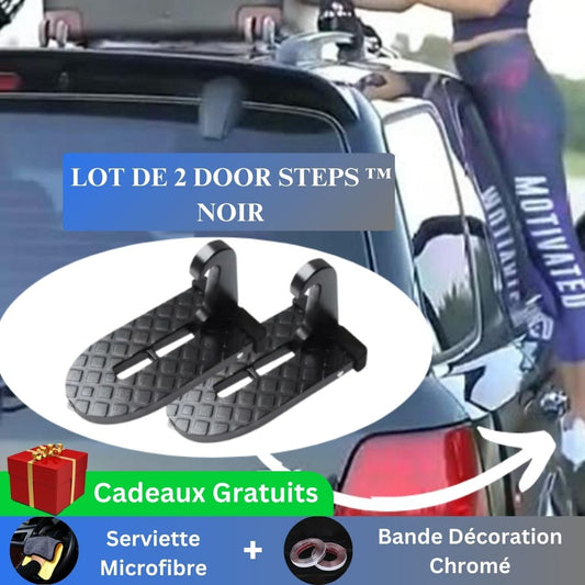 Marche pied pliable / brise vitre / DOOR STEPS ™ - equipeauto64.com